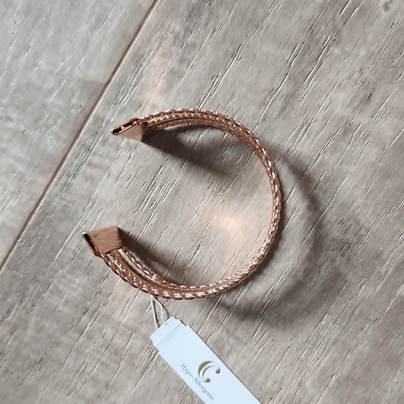 Charming Charlie Rose Gold Cuff Bracelet - Picture 4 of 4
